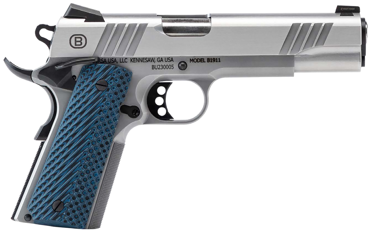 Bersa B1911 Blue Stainless