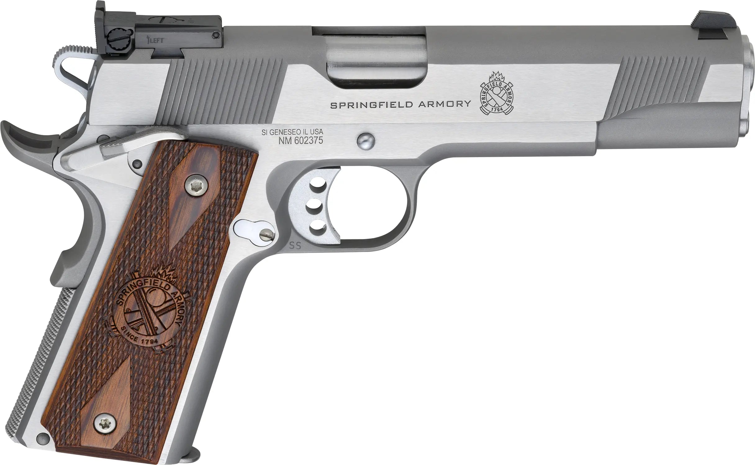 Springfield Armory 1911 loaded target