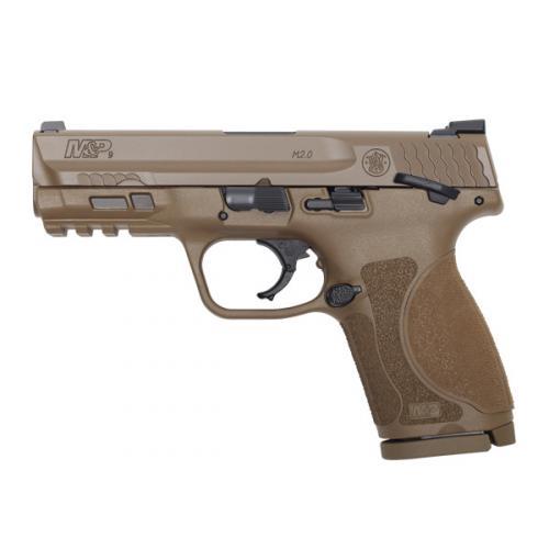 Smith & Wesson M&p 9 M2.0 Compact Flat Dark Earth Thumb Safety