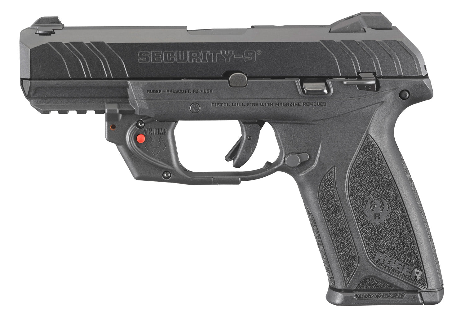 Ruger Security-9 con láser
