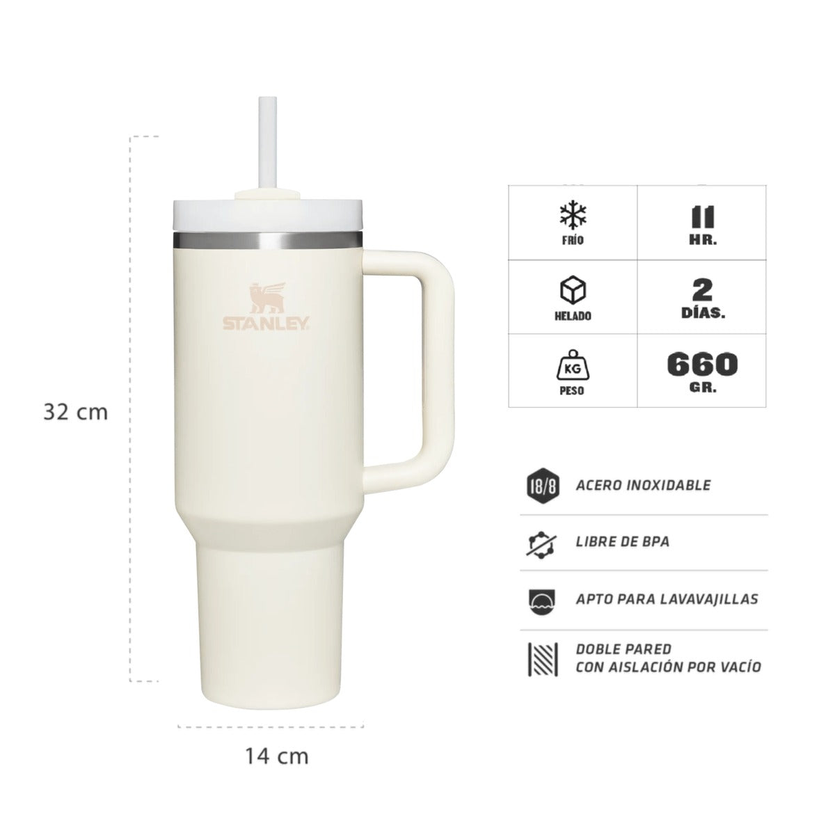 Stanley Quencher Crema 1.18L