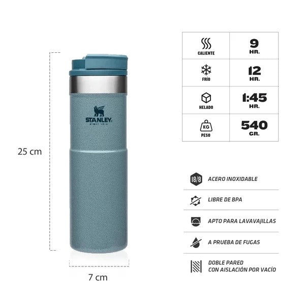 Stanley Classic Neverleak Travel Mug Azul 591ml