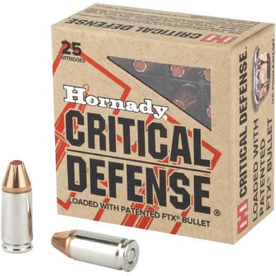 Hornady Critical Defense Cal. 9 mm