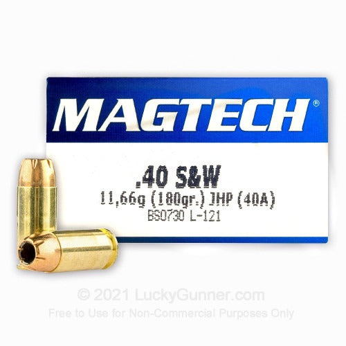 Magtech JHP Cal. 40 s&w